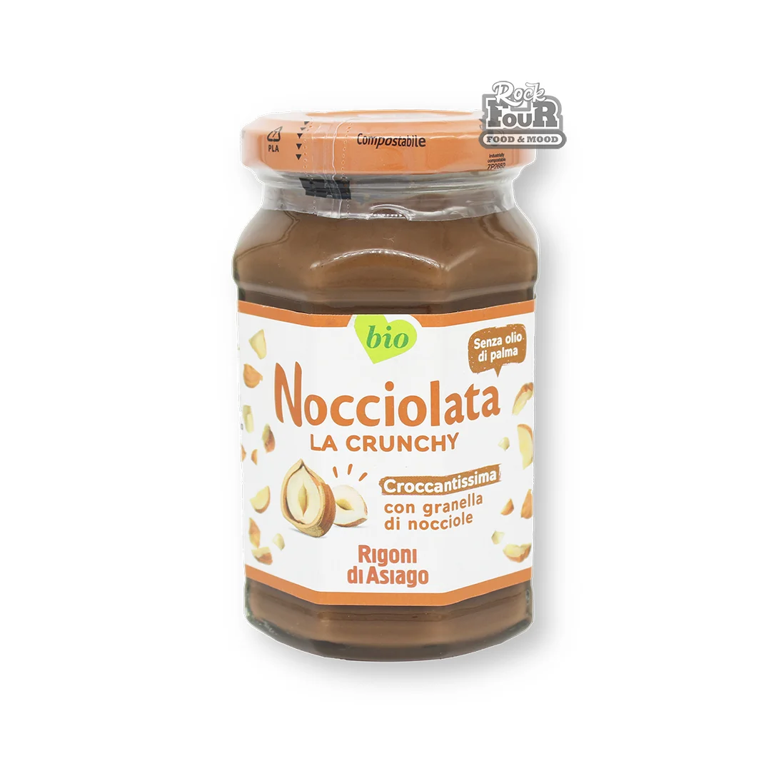 Chocolate spread "Nocciolata La Crunchy Bio" 250g